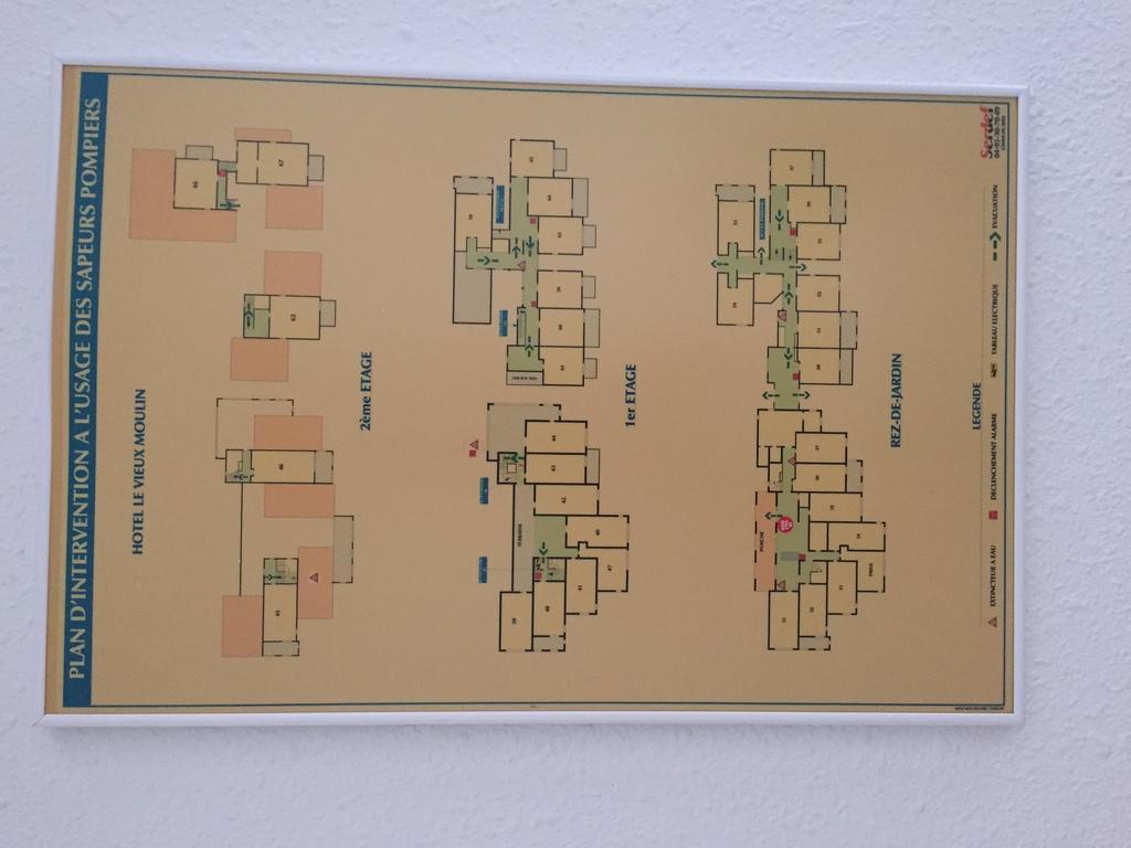 Motel Le Vieux Moulin LʼÎle-Rousse Eksteriør billede